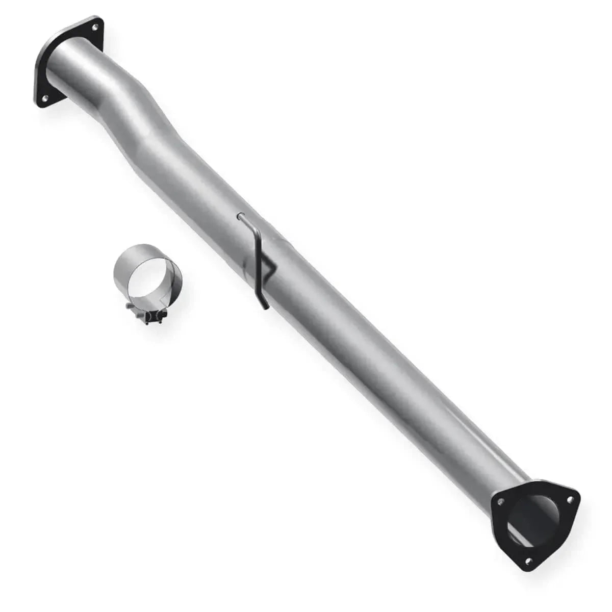 Black Bandit Race Pipe 304 Stainless Steel Ford Powerstroke 6.7L - Cat & DPF Delete Pipe (2011-2024)