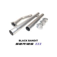 Black Bandit Race Pipe Ford Powerstroke 3.0L  -  Cat & DPF Delete Pipe (2018-2020)