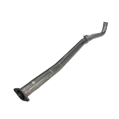 T409 Stainless Steel Ram EcoDiesel 3.0L Cat & DPF Delete Pipe on a white background