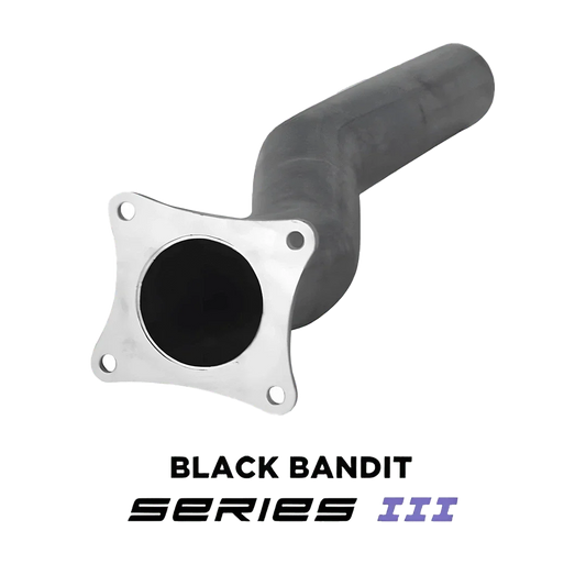 Black Bandit Race Pipes 304 Stainless Steel Ram Cummins 6.7L Cab & Chassis 4" SCR Urea Race Pipe Over 70" (2011-2012)