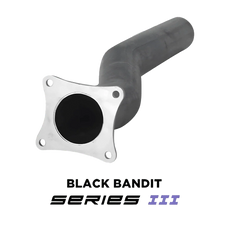 Black Bandit Race Pipes 304 Stainless Steel Ram Cummins 6.7L Cab & Chassis 4" SCR Urea Race Pipe Over 70" (2011-2012)