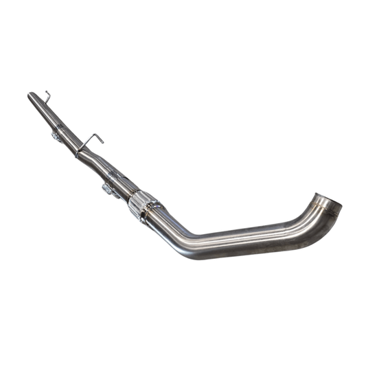 Black Bandit Race Pipes 304 Stainless Steel Ram EcoDiesel 3.0L - Cat & DPF Delete Pipe (2014-2019)