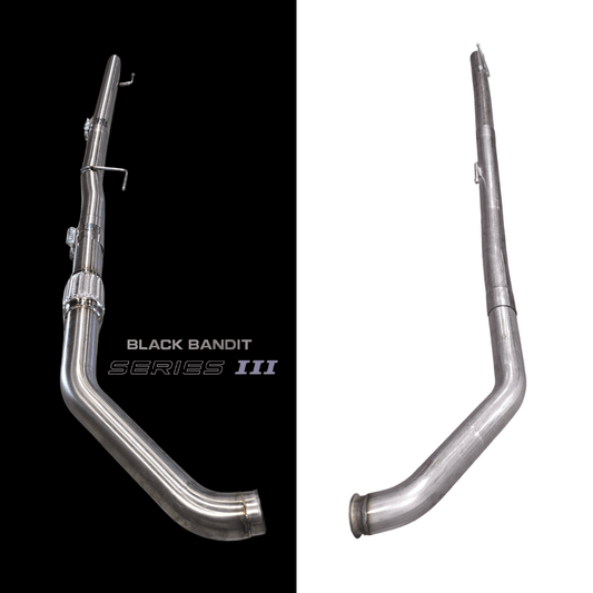 Black Bandit Race Pipes Ram EcoDiesel 3.0L - Cat & DPF Delete Pipe (2014-2019)