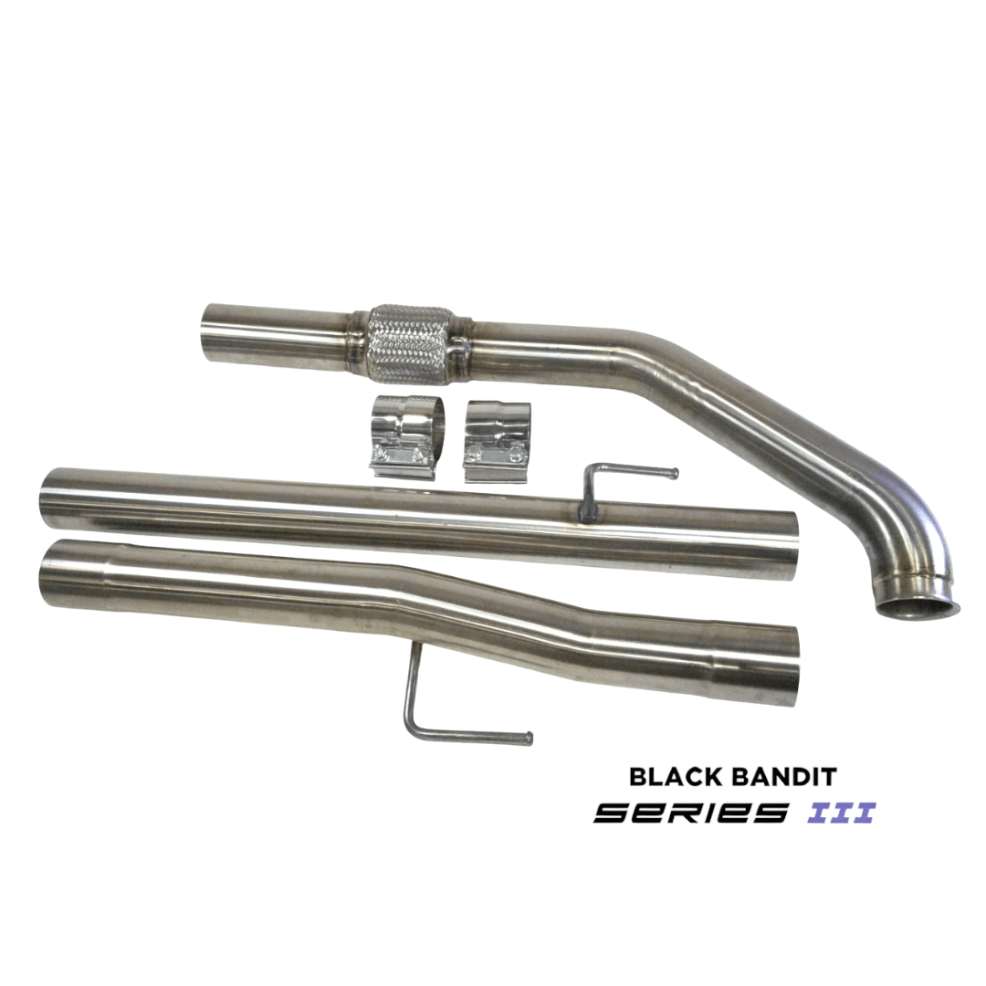 Black Bandit Race Pipes Ram EcoDiesel 3.0L - Cat & DPF Delete Pipe (2014-2019)