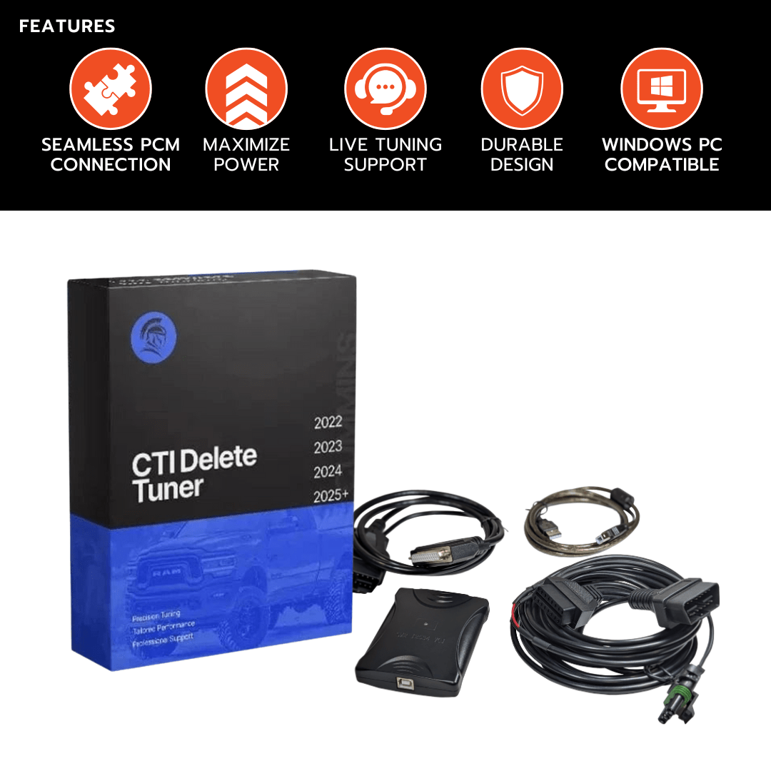 Black Bandit Tuner Dodge Ram Cummins 6.7L - Delete CTI Tuner (2022+)
