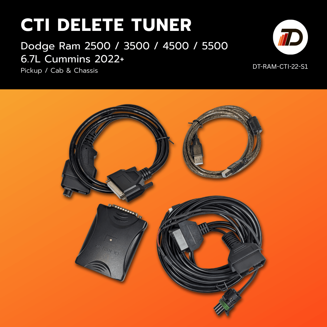 Black Bandit Tuner Dodge Ram Cummins 6.7L - Delete CTI Tuner (2022+)