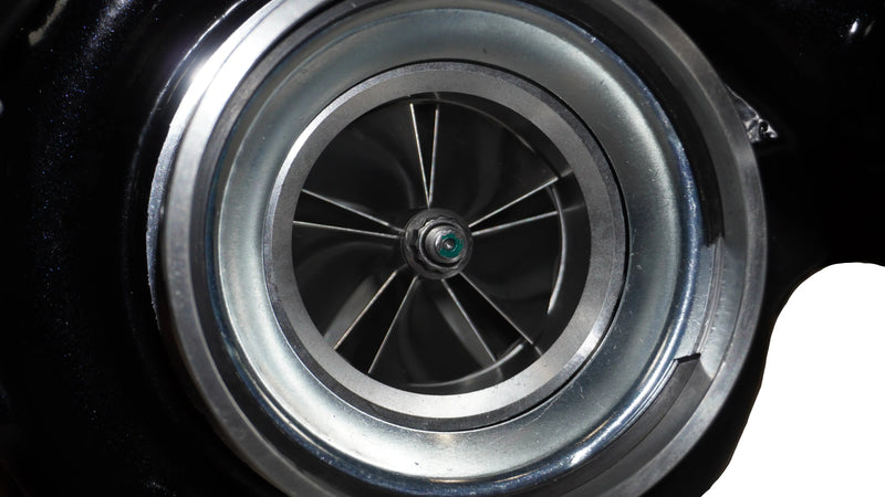 Black Bandit Turbocharger Dodge Ram Cummins 5.9L (2003-2004) Replacement Turbocharger - macro front close shot