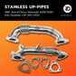Black Bandit Up-Pipes GM Duramax 6.6L L5P - Stainless Up-Pipes (2017-2024)