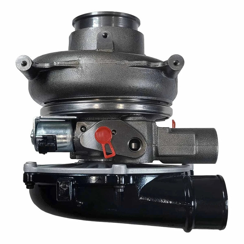 Black Bandit Turbocharger GM Duramax 6.6L LLY/LBZ/LMM (2003–2010) Replacement Turbocharger - Top