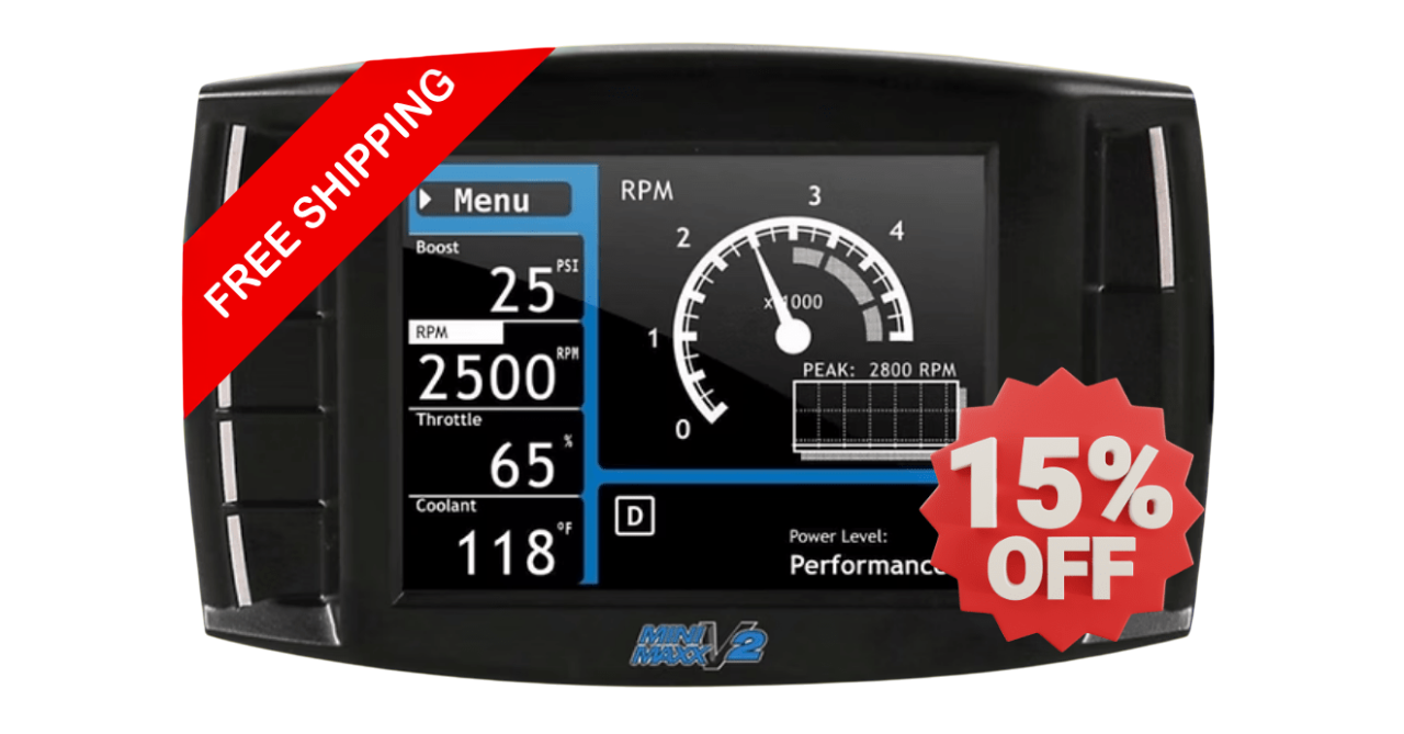 Mini Maxx Tuner Mini Maxx Tuner - V2 | DPF / DEF / EGR Delete Tuner
