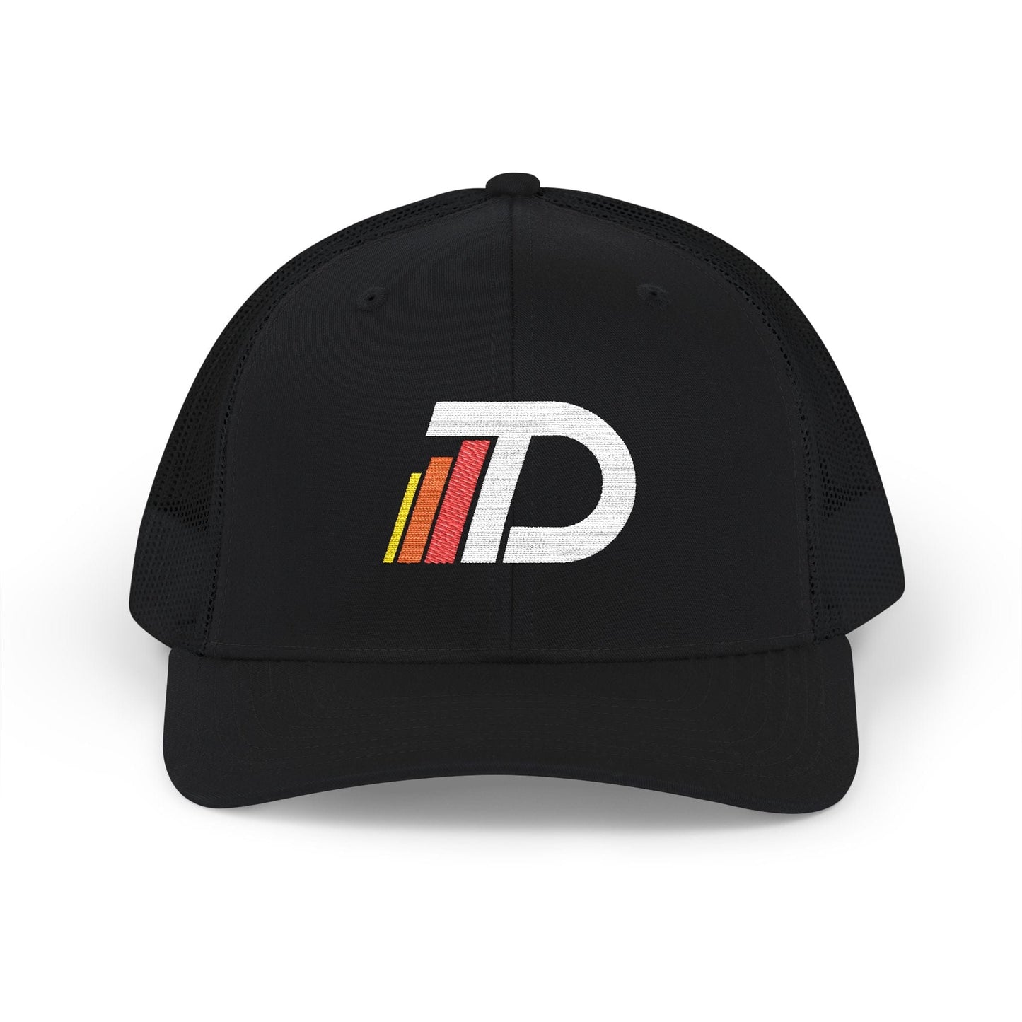 Printify Hats One size / Black Snapback Trucker Cap (Embroidery)