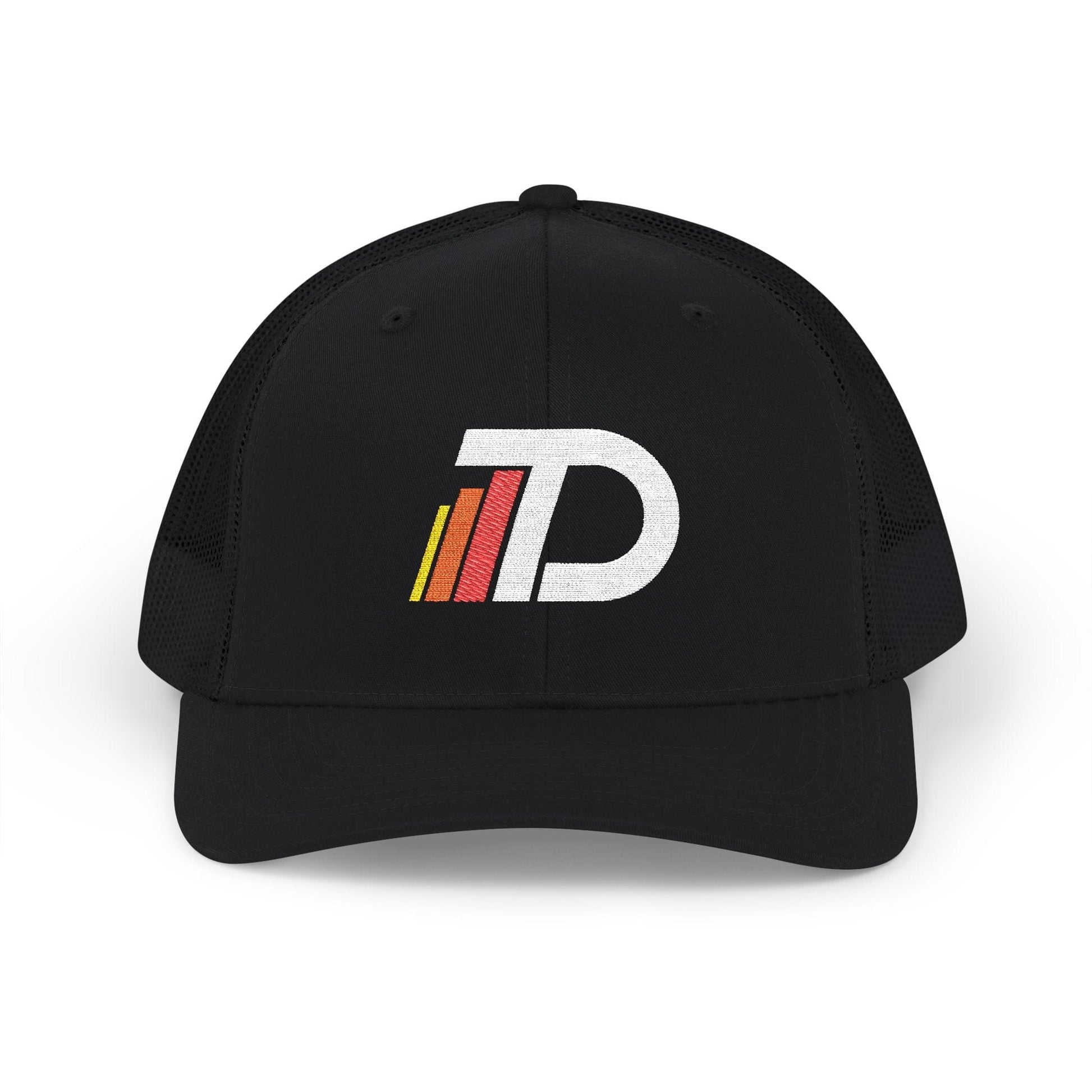 Printify Hats One size / Black Snapback Trucker Cap (Embroidery)