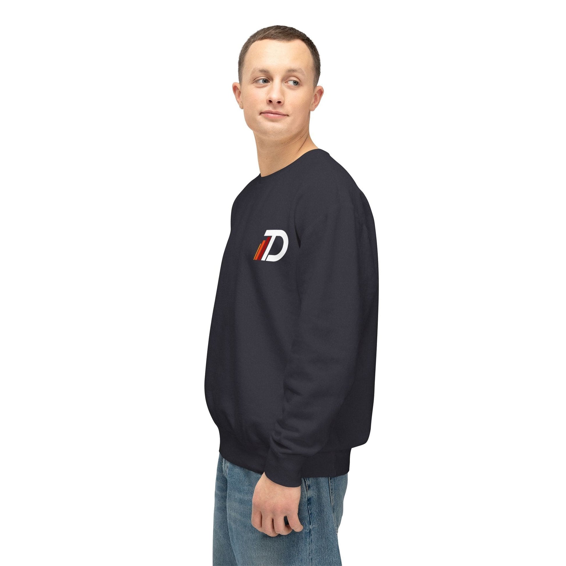 Printify Sweatshirt 'TD' Logo Crewneck Sweatshirt