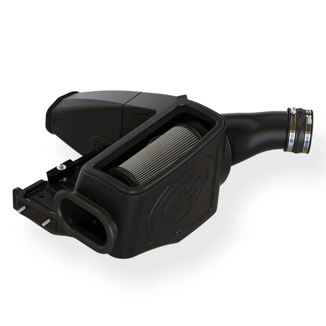 S&B Filters Cold Air Intake (1999-2003) 7.3L Ford Powerstroke / Dry Extendable Ford Powerstroke S&B Cold Air Intake (1999-2022)