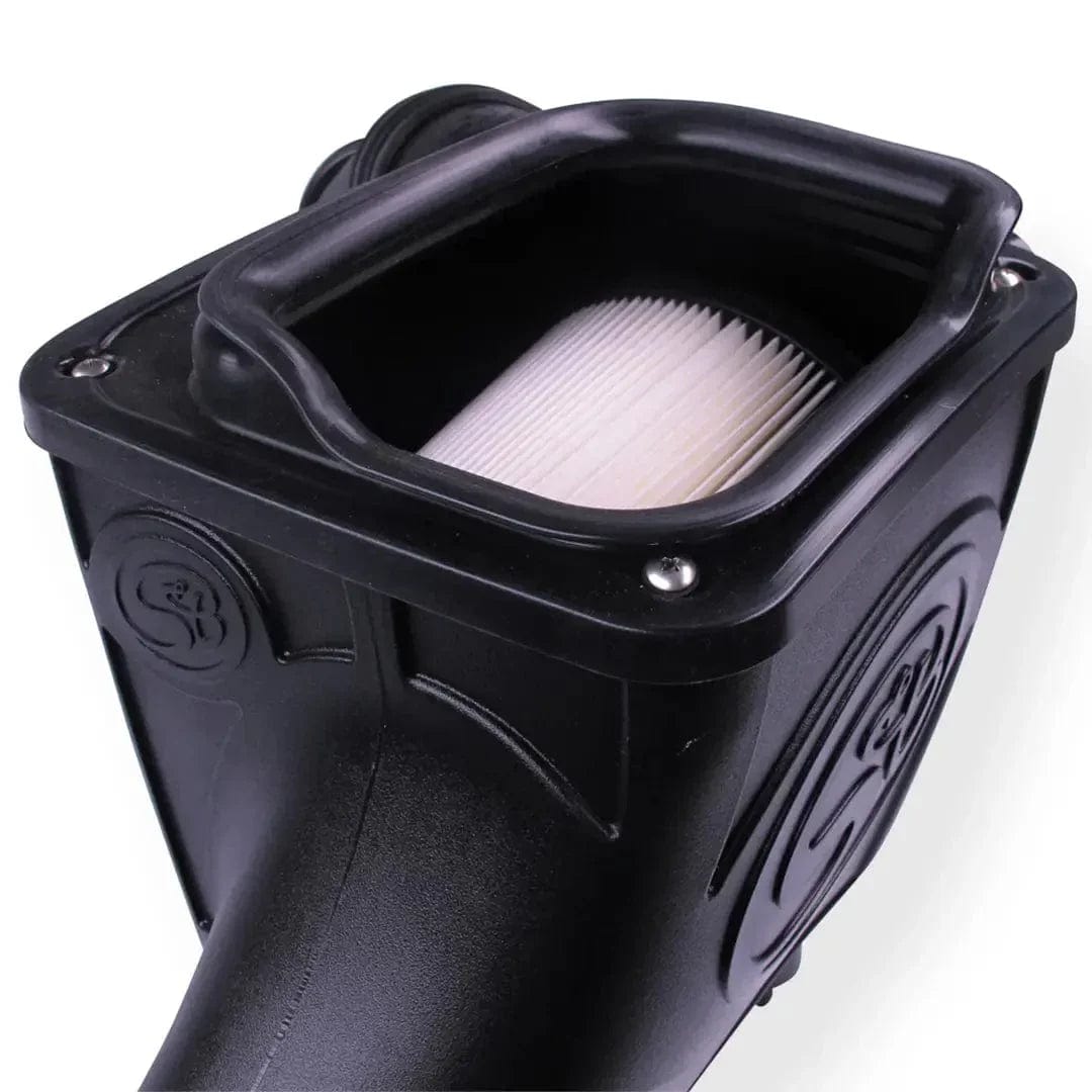 S&B Filters Cold Air Intake (2003-2007) 6.0L Ford Powerstroke / Dry Extendable Ford Powerstroke S&B Cold Air Intake (1999-2022)