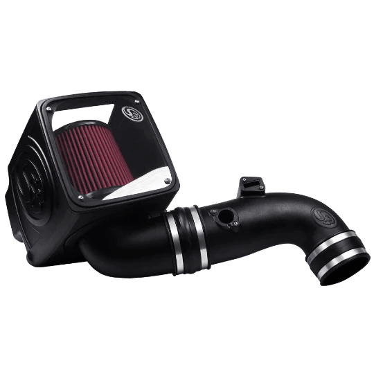 S&B Filters Cold Air Intake Cotton Cleanable GM Duramax 6.6L Cold Air Intake (2011-2016)