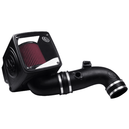 S&B Filters Cold Air Intake Cotton Cleanable GM Duramax 6.6L Cold Air Intake (2011-2016)