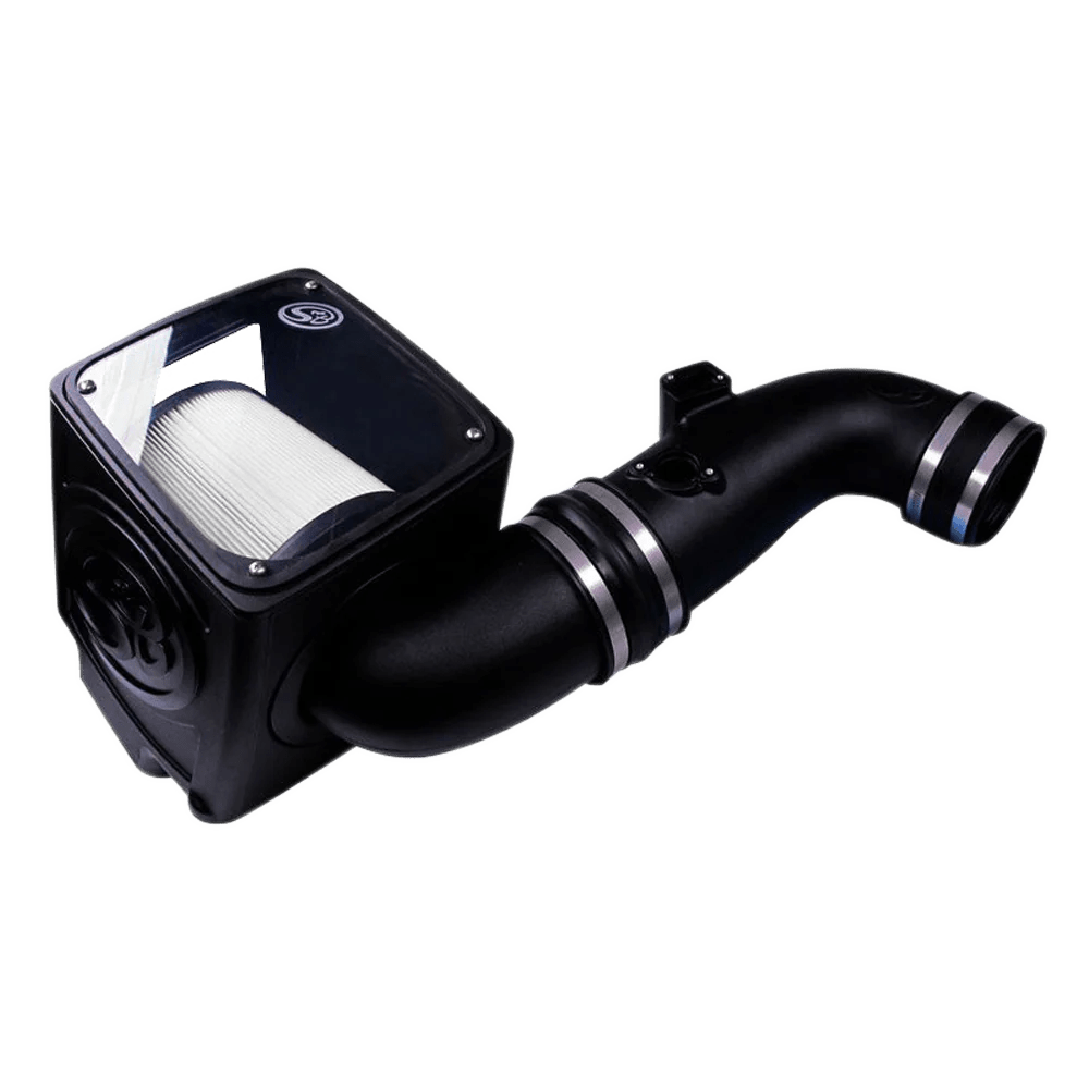 S&B Filters Cold Air Intake Dry Extendable GM Duramax 6.6L Cold Air Intake (2011-2016)