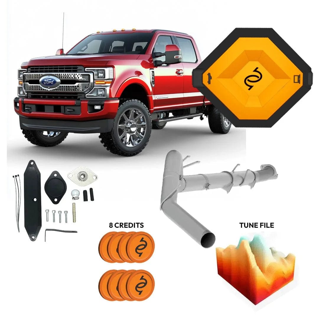 Tuner Depot 2022 / 5 inch Exhaust Ford Powerstroke 6.7L – All-In-One DPF/DEF/EGR Delete Kit (2020-2024)