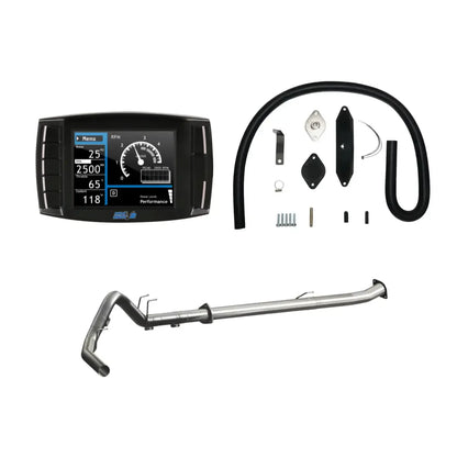 Tuner Depot All-in-one Kit 2011-2014 / 4 inch Exhaust / 304 Stainless Steel Ford Powerstroke 6.7L All-In-One Delete Kit (2011-2019)