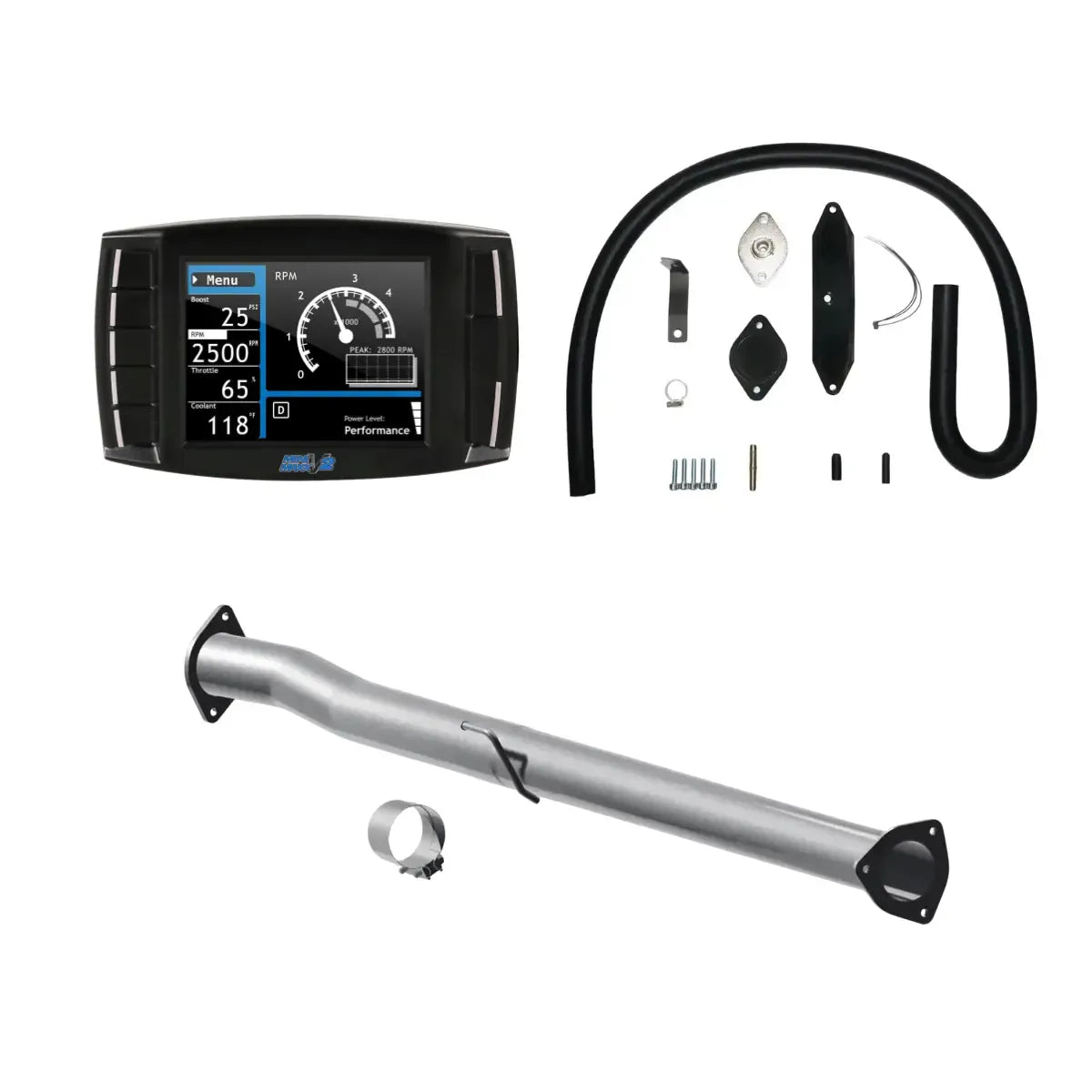 Tuner Depot All-in-one Kit 2011-2014 / Delete Pipe / 304 Stainless Steel Ford Powerstroke 6.7L All-In-One Delete Kit (2011-2019)