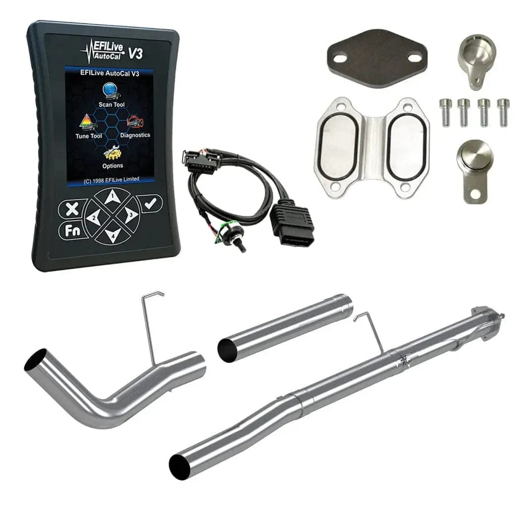 Tuner Depot All-in-one Kit 2013-2017 6.7L RAM Cummins (CME-CC) - Cab & Chassis Ram Cummins 6.7L Cab & Chassis All in one Delete Kit (DPF/DEF/EGR) w/ Delete Pipe (2013-2021)