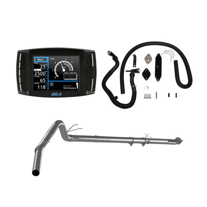 Tuner Depot All-in-one Kit 2015-2016 / 4 inch Exhaust / 409 Stainless Steel Ford Powerstroke 6.7L All-In-One Delete Kit (2011-2019)