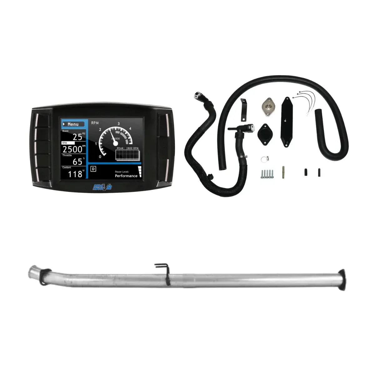 Tuner Depot All-in-one Kit 2015-2016 / Delete Pipe / 409 Stainless Steel Ford Powerstroke 6.7L All-In-One Delete Kit (2011-2019)