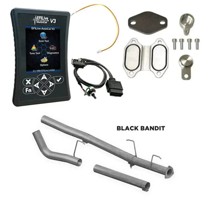 Tuner Depot All-in-one Kit 2018 6.7L 6.7L RAM Cummins (CME-CC) - Cab & Chassis / 409 Stainless Steel Ram Cummins 6.7L Cab & Chassis All in one Delete Kit (DPF/DEF/EGR) w/ Delete Pipe (2013-2020)