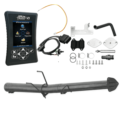 Tuner Depot All-in-one Kit 2018 6.7L RAM Cummins (CME) / Delete Pipe / 409 Stainless Steel Ram Cummins 6.7L All-in-One DPF/DEF/EGR Delete Kit (2013-2024)