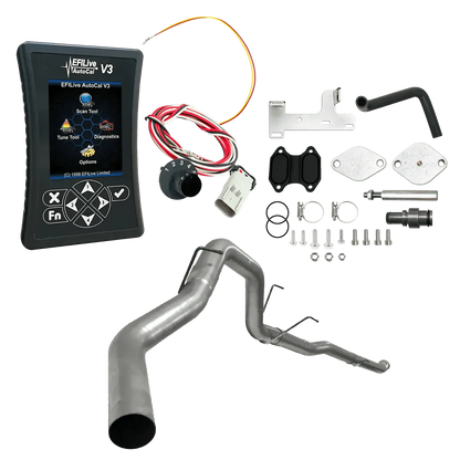 Tuner Depot All-in-one Kit 2019-2021 6.7L RAM Cummins (CMF) / 4-inch Downpipe Back Ram Cummins 6.7L All-in-One DPF/DEF/EGR Delete Kit (2013-2021)