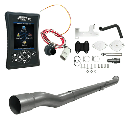 Tuner Depot All-in-one Kit 2019-2021 6.7L RAM Cummins (CMF) / 4-inch Stainless Steel Delete Pipe Ram Cummins 6.7L All-in-One DPF/DEF/EGR Delete Kit (2013-2021)