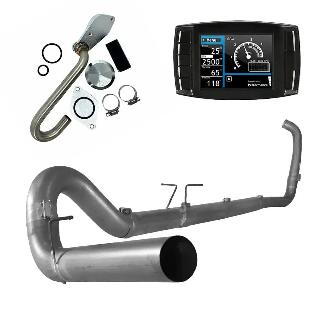 Tuner Depot All-in-one Kit 5" Turbo-Back Ford Powerstroke 6.0L - All-In-One DPF/DEF/EGR  Delete Kit (2003-2007)