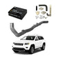 Tuner Depot  All-in-one Kit Aluminized Steel Jeep Grand Cherokee EcoDiesel 3.0L Delete Kit with Iron Loader V2 (2014-2017)