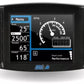 A digital display of the Mini Maxx V2 Diesel Tuner showing various vehicle performance metrics.