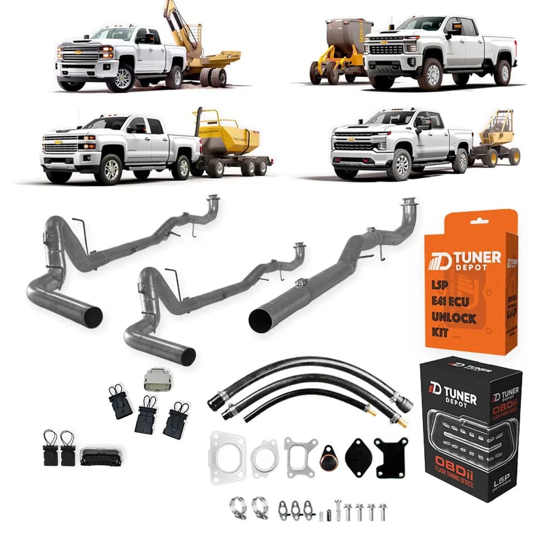 Tuner Depot All-in-one Kit GM Duramax L5P – All-In-One DPF/DEF/EGR  Delete Kit (2017-2023)
