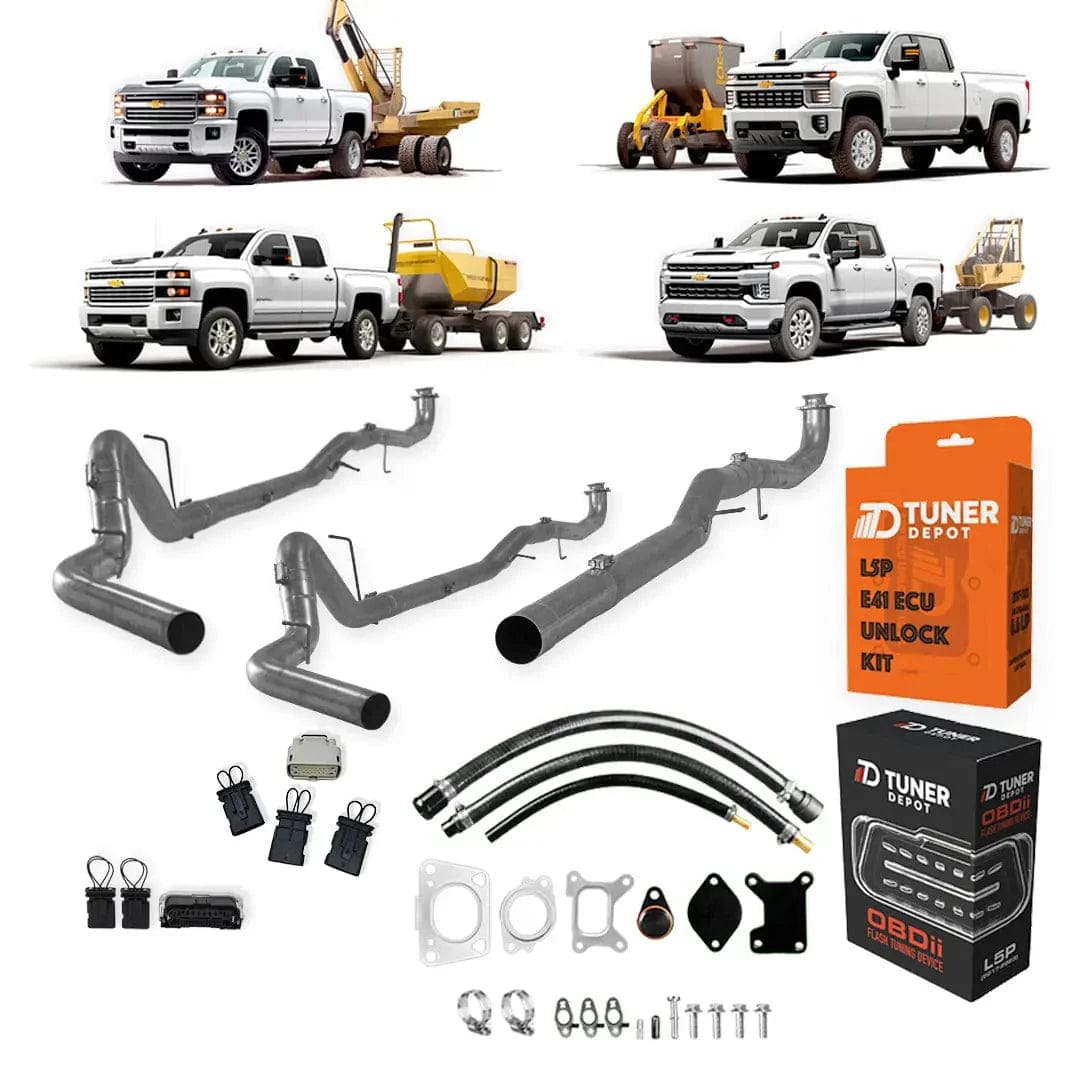 GM Duramax L5P All-In-One DPF DEF EGR Delete Kit 2017–2023