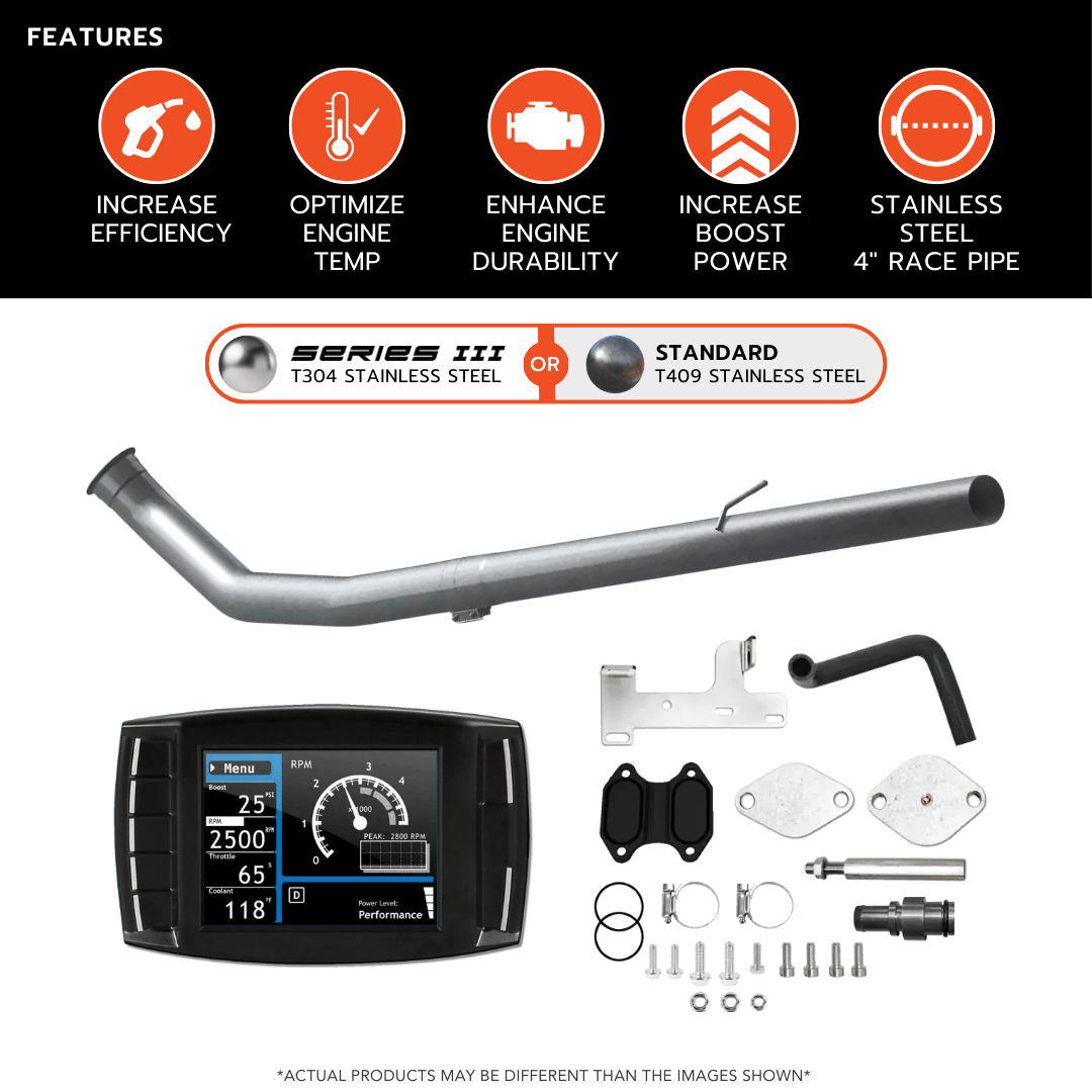 Tuner Depot All-in-one Kit Ram Cummins 6.7L - All In One DPF/DEF/EGR Delete Kit (2010-2012)