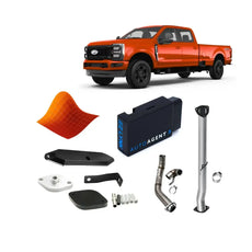 Tuner Depot All-in-one Kit Single Calibration / Delete Pipe Ford Powerstroke 6.7L - All-In-One DPF/DEF/EGR Delete Kit (2023-2025)