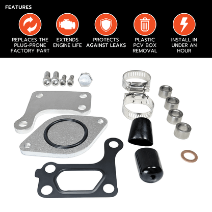 Tuner Depot EGR GM Duramax 2.8L LWN - EGR Delete Kit (2016-2022)