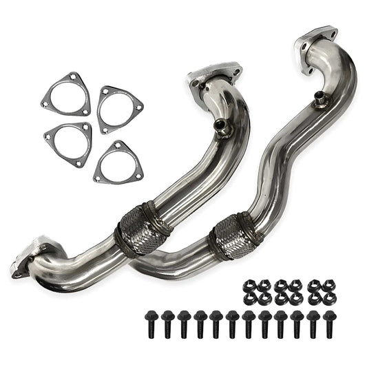 Tuner Depot  Ford Powerstroke 6.4L Turbo Up-Pipes [No EGR] 2008-2010