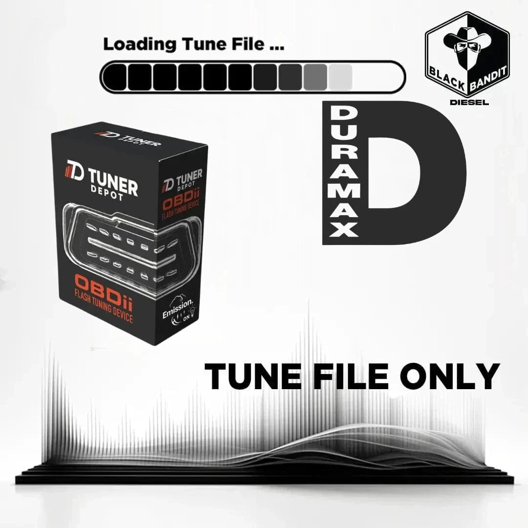 Tuner Depot  Performance Tuning GM Duramax - OBDii Emissions-On Tune Package (2001-2023)