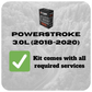 Tuner Depot  Tuner Powerstroke 3.0L (2018-2020) Ford - OBD2 Flash Emissions-On Tuning Kit (2003-2021)