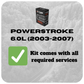 Tuner Depot  Tuner Powerstroke 6.0L (2003-2007) Ford - OBD2 Flash Emissions-On Tuning Kit (2003-2021)