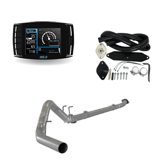 2011-2014 & 2017-2019 Ford Powerstroke 6.7L All In One DPF/DEF/EGR Delete Kit w/Exhaust