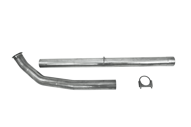 Stainless Steel Cat & DPF Delete Pipe 2007.5-2012 RAM 6.7L